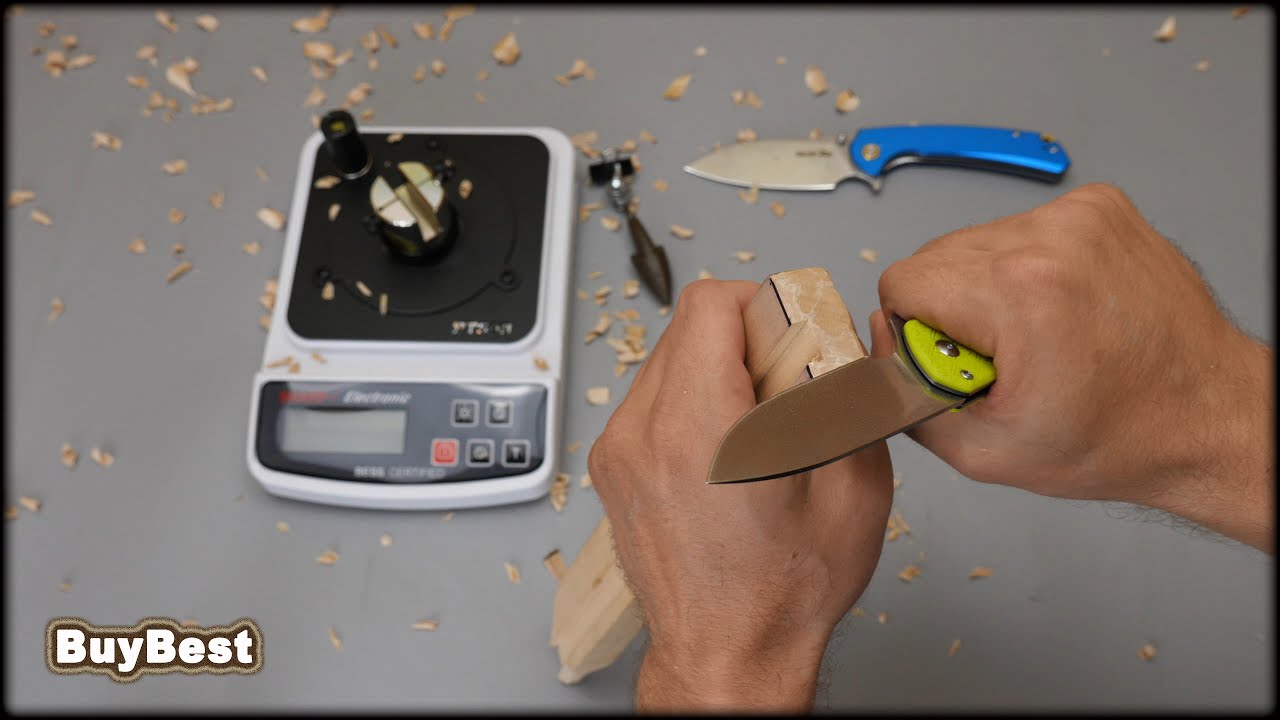 Держит ли заточку сталь 8Cr13MoV ❓ Тест стали 8Cr13MoV на складных EDC ножах от SKIF Knives.