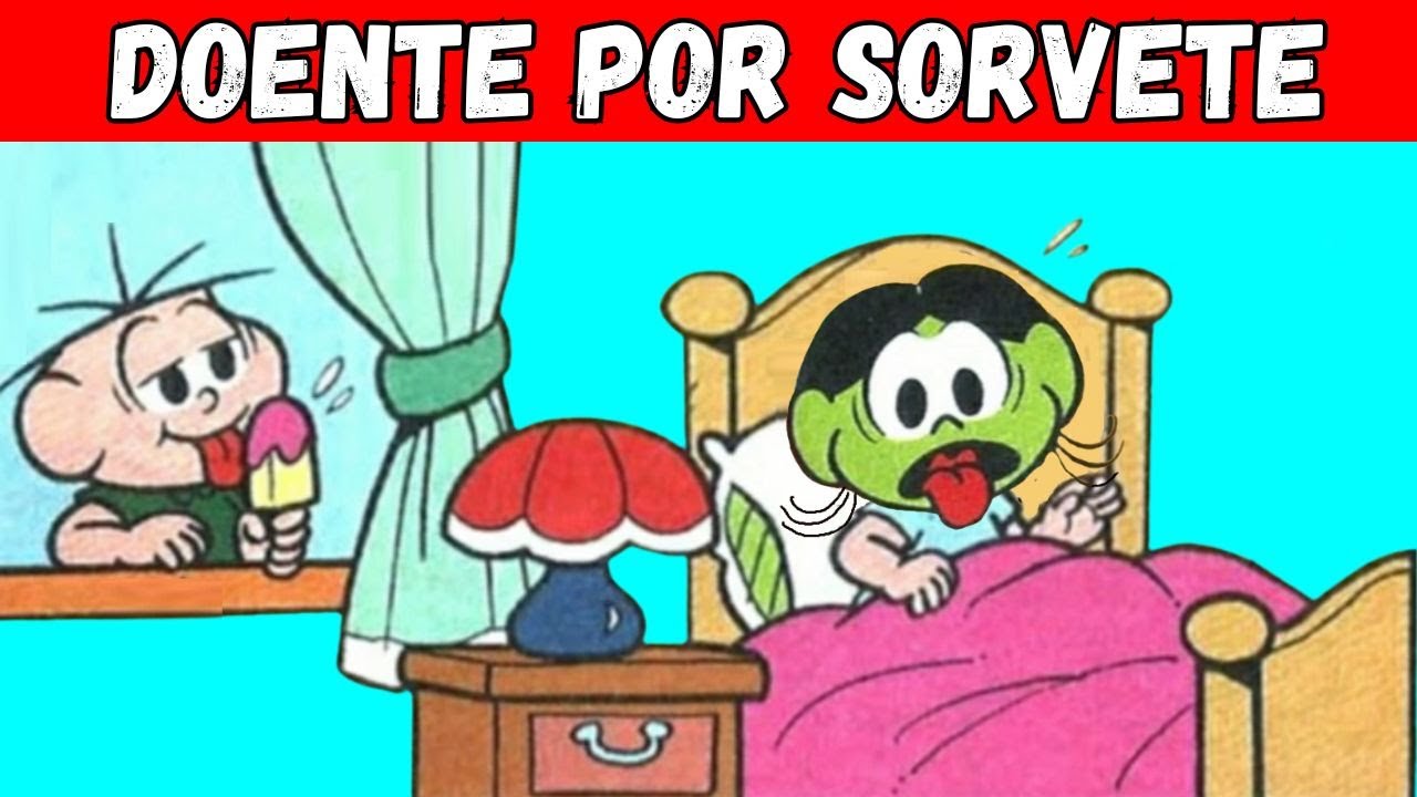 MAGALI EM DOENTE POR SORVETE com Gibis Narrados