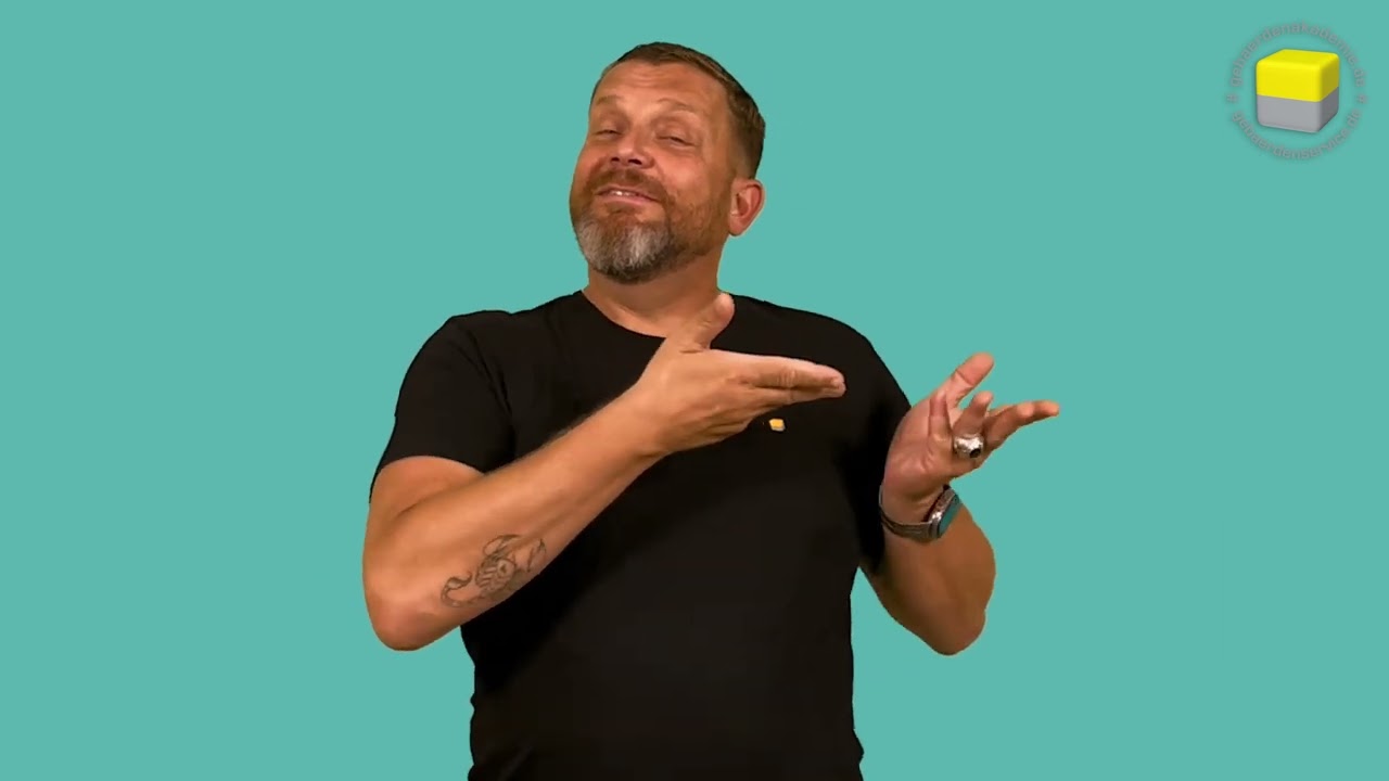 Fingeralphabet-Übung Level 1
