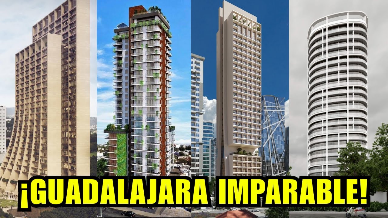 Los ALUCINANTES NUEVOS PROYECTOS Y TORRES que se vienen a GUADALAJARA