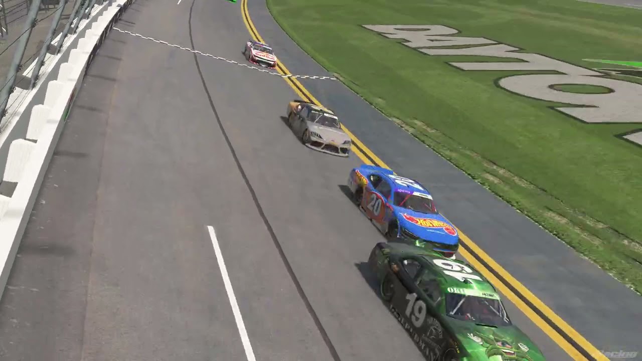 Win at Daytona DraftMasters!  Quali P1 led all but 4  laps