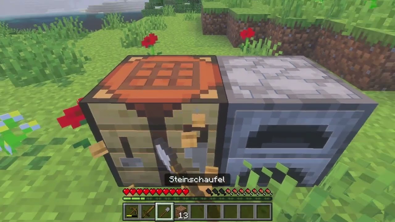 ich spiele minecraft