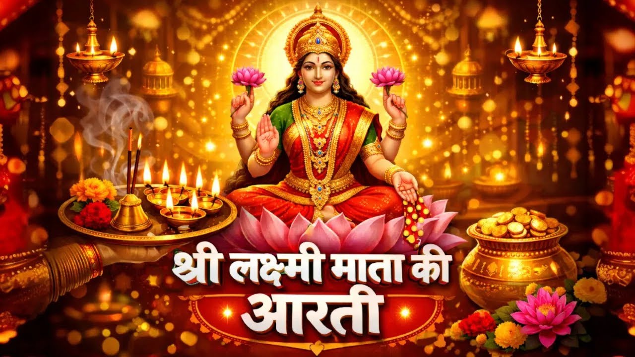श्री लक्ष्मी माता की आरती | धन-समृद्धि देने वाली आरती