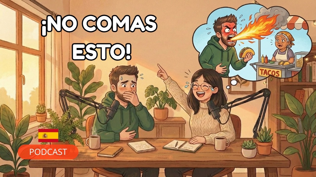 Real Spanish Conversation –  Travel Nightmares & Funny Stories (Intermediate B1)