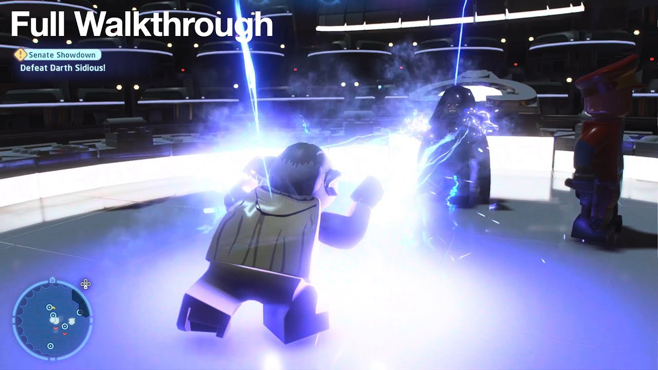 Senate Showdown Full Walkthrough- Lego Star Wars The Skywalker Saga