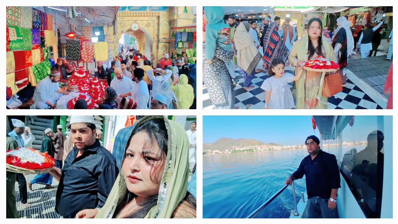 Ajmer dargah🤲🤲🤲Adhai din ka jhopra🏠              Aana Sagar🏞        
