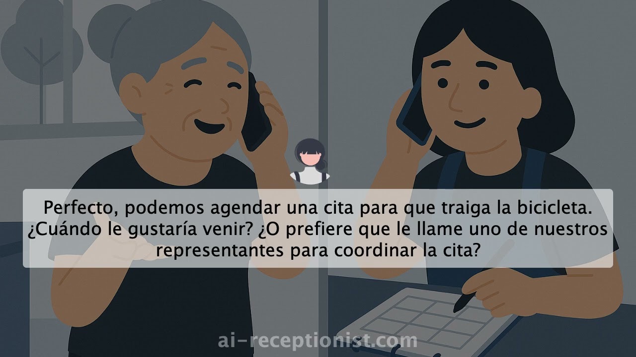 AI Receptionist - Multilingual appointment scheduling.