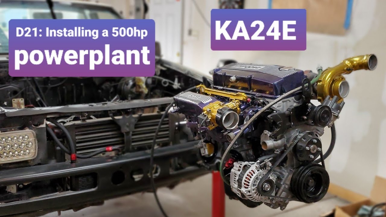 500hp D21 Gets its New Heart