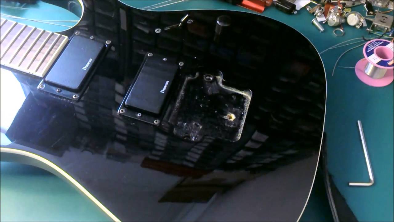 Ibanez MTM2 Mick Thompson Signature Bridge Mod Fix
