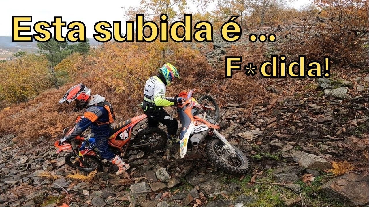 PEDRA MOLHADA!! F*DA DE SUBIR! VOLTINHA MATINAL