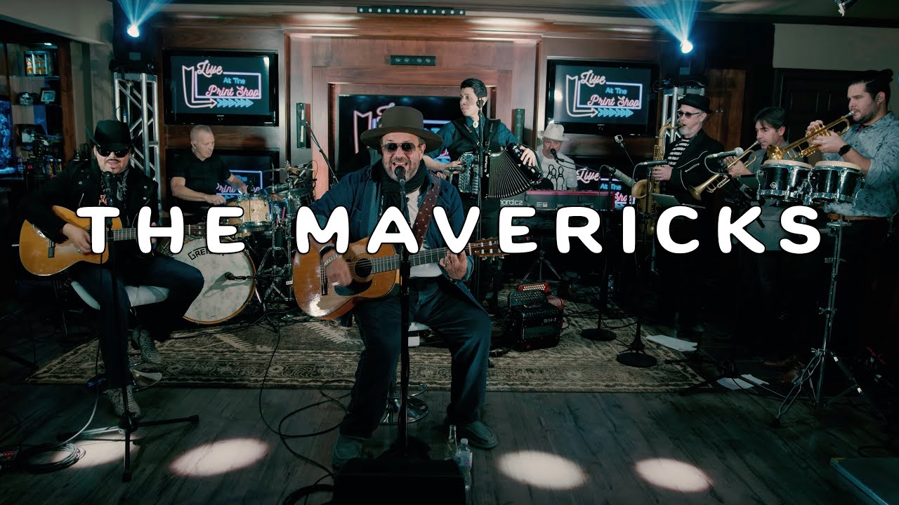 The Mavericks - Full Performance and Interview (Live at the Print Shop)