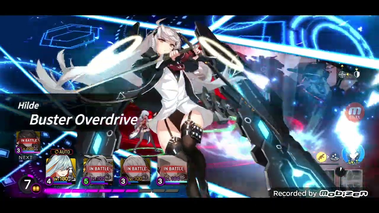 Counter:Side Global Maze Recollection Challenge Mode 2-1 (Lyudmila boss) 3* guide.
