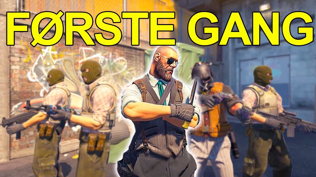 MIN FØRSTE CS2 KAMP NOGENSINDE (Counter-Strike 2) [Dansk]