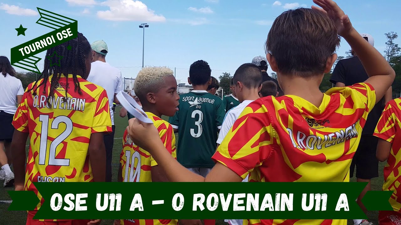 2023-09-02 // OSE U11 A - Olympique Rovenain U11 A (Tournoi National OSE - Match 5)