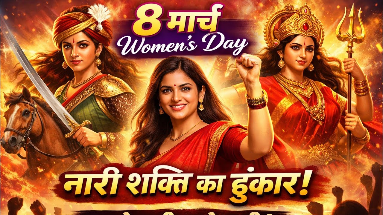 8 March Women’s Day Special Song 2026 | Nari Shakti Song | Powerful Women Empowerment Song