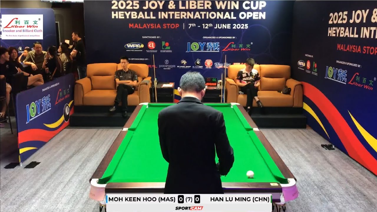 Moh Keen Hoo 🆚️ Han Lu Ming | 2025 JOY Heyball International Open Malaysia Stop
