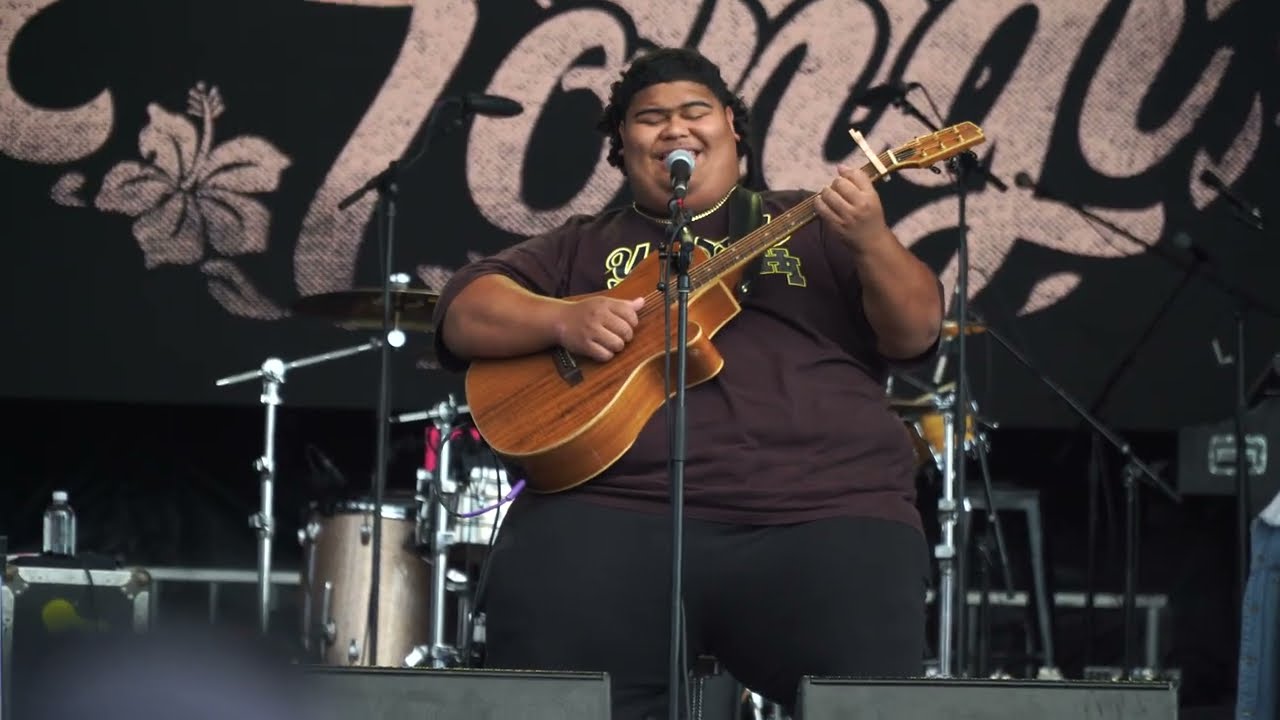 Iam Tongi sings Don’t Let Go by Spawnbreezie at Delta Blvd Bash 2023