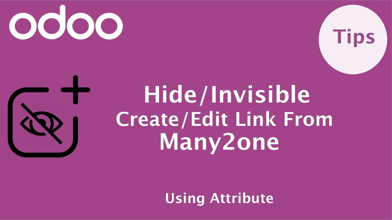 How to hide create/edit option in Many2One field in Odoo