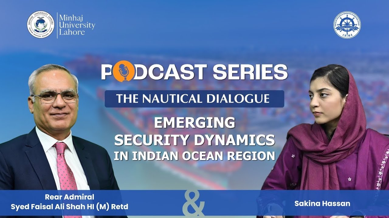 🎙️ CRIMA PODCAST | Nautical Dialogue Ep. 2 | Sakina Zaidi & Faisal Shah