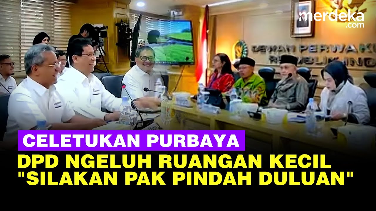 Celetukan Purbaya soal DPD Ngeluh Ruang Rapat Kecil: Mau Pindah Duluan Pak ke IKN?