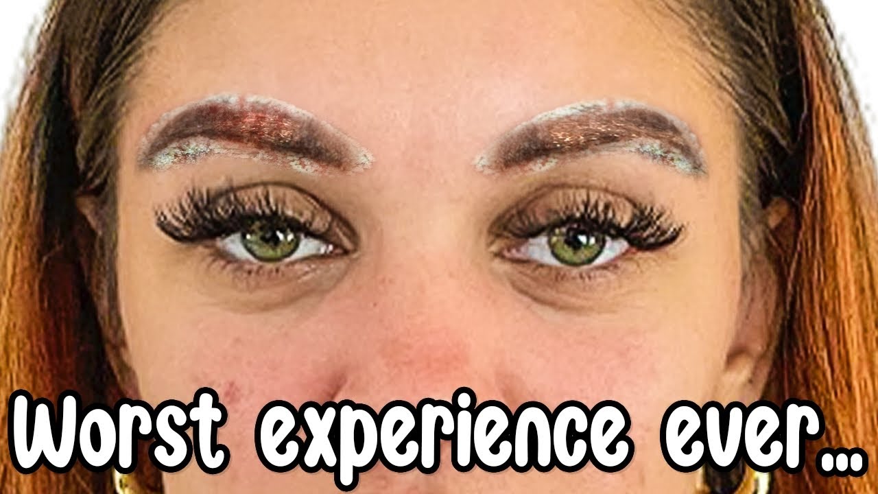 I Got My Eyebrows Microbladed | Healing Process Days 1-10