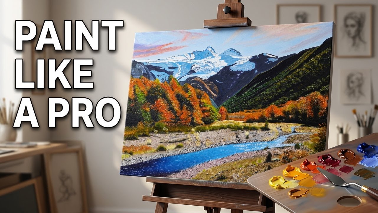 Autumn Trees in Oil - Step by Step Painting Tutorial | Part 2