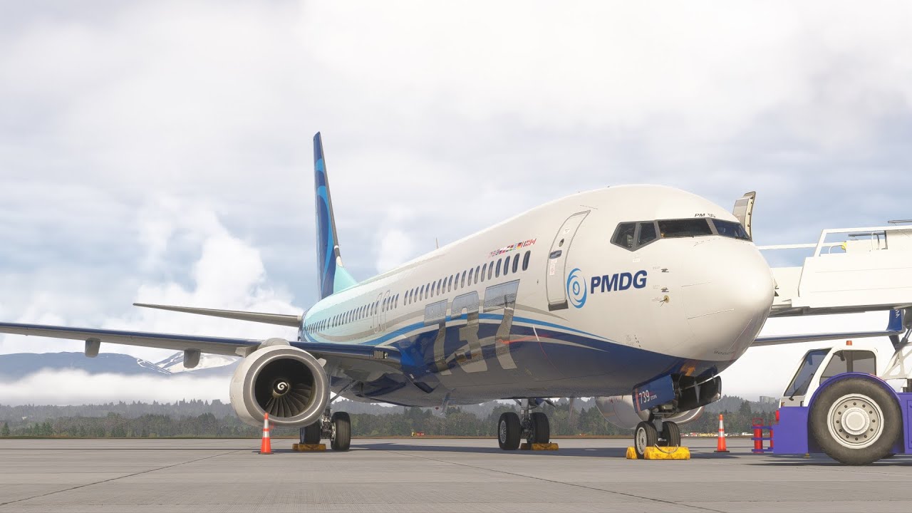 Livestream flight from Vancouver to Calgary in the PMDG Boeing 737-900 in Flight Simulator 2024