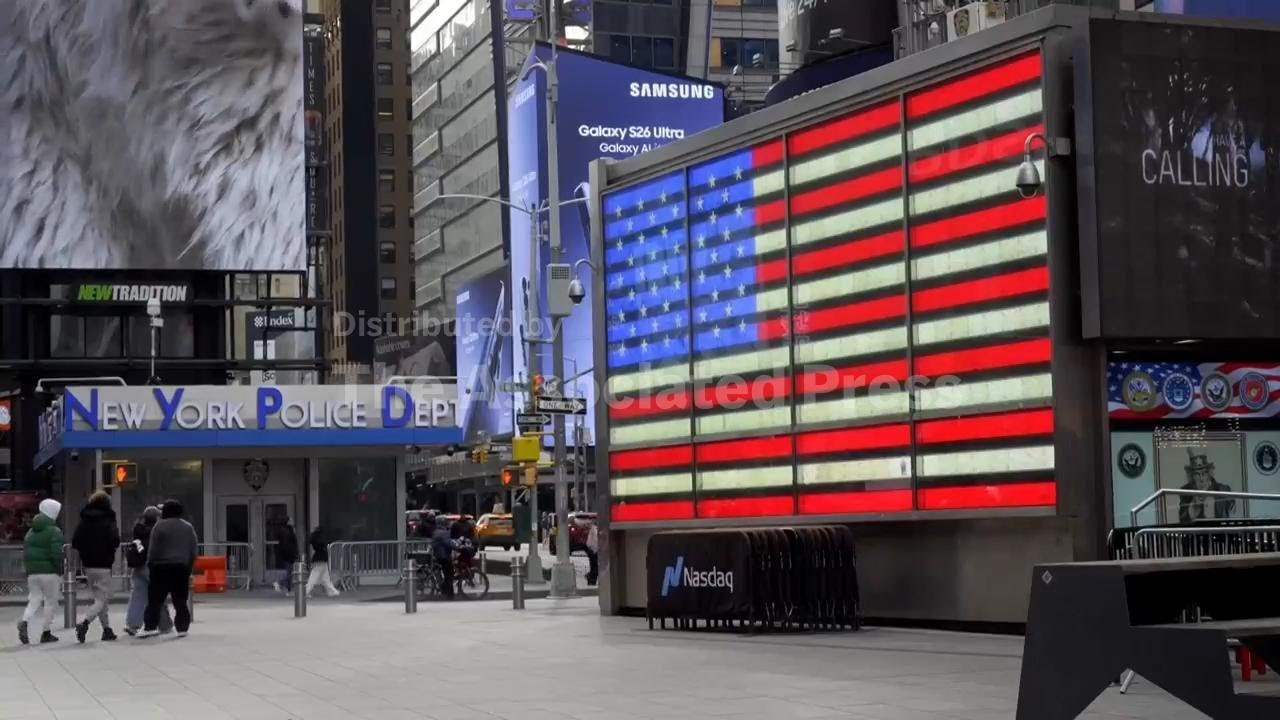 No visible sign of an increase in security in New York City after the US and Israel's attack on Iran