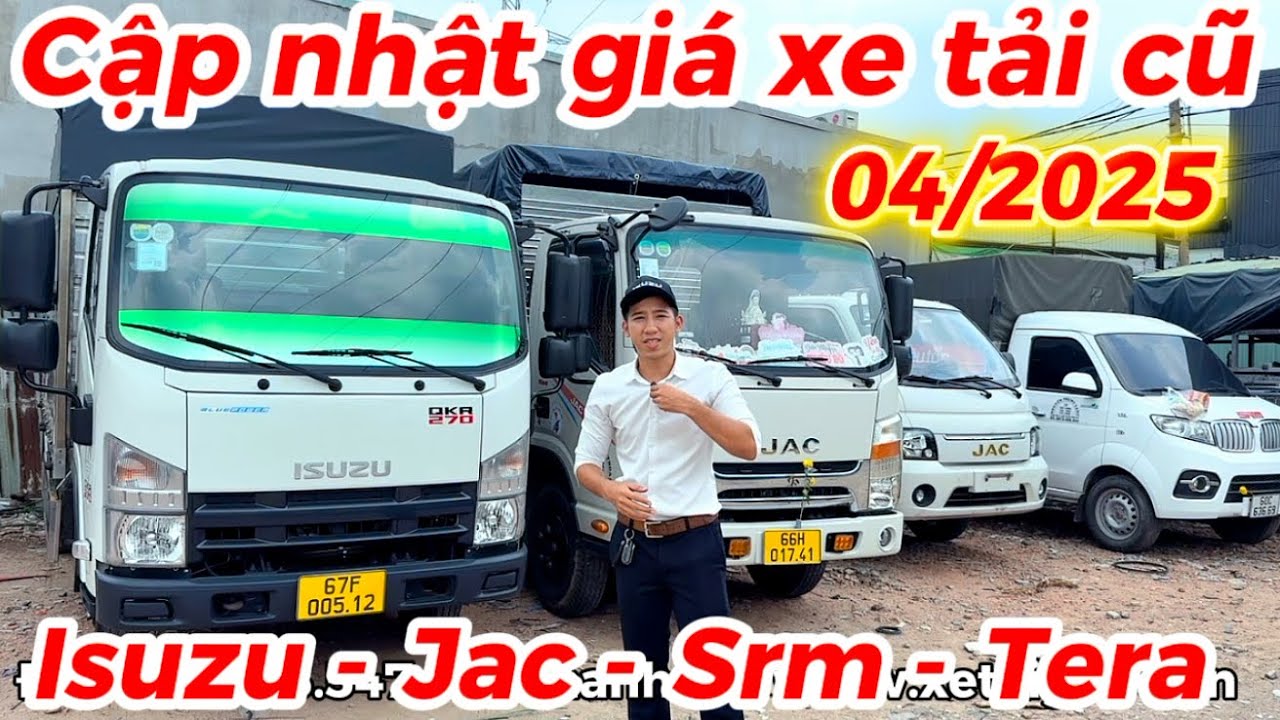 Cập nhật giá xe tải cũ ngày 17/04/2025 | Xe đẹp zin - Giá hợp lý | Thu mua xe tải cũ #xetaicu #qkrcu