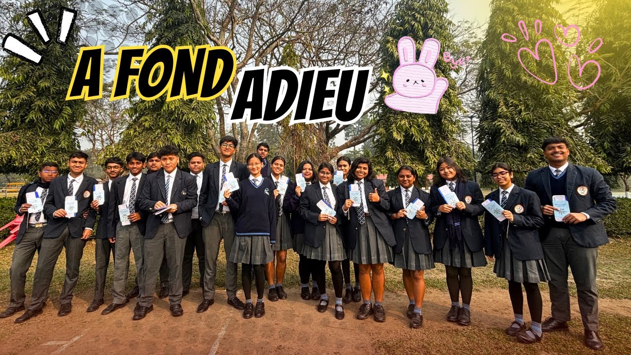 “The Final Bell Rang….” A beautiful goodbye 