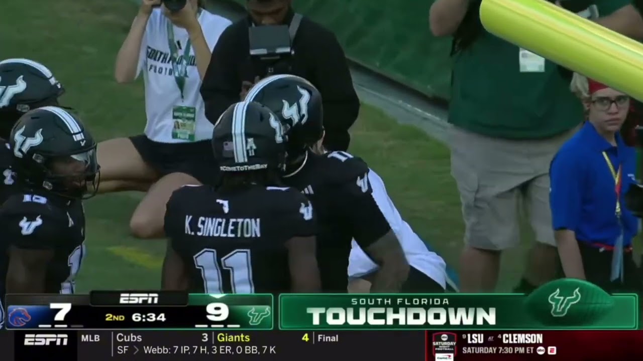Byrum Brown 2025 CFB Game Highlights vs Boise State