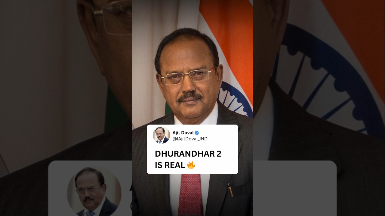 AJIT DOVAL! 🤯 Promoting Dhurandhar 2!