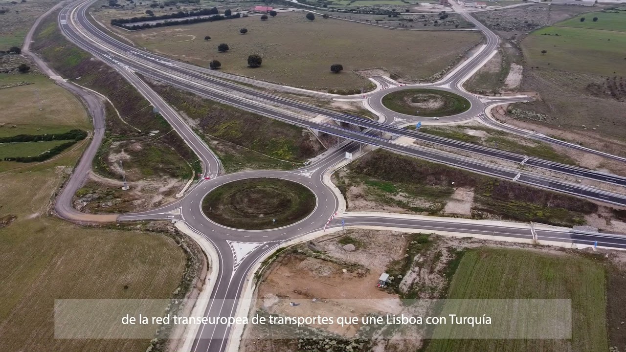 Puesta en servicio de 3,2 km de la A-62 en Fuentes de Oñoro (Salamanca)