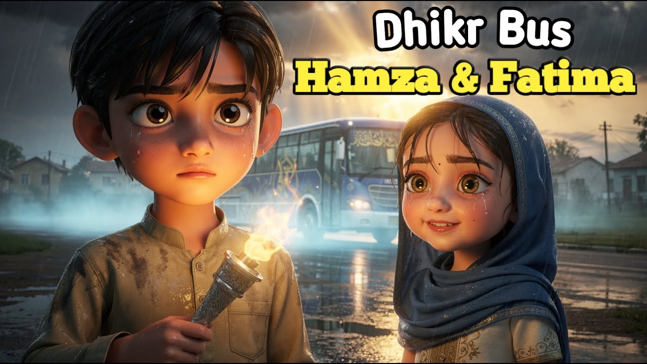 Dhikr Bus Miracle Ending — Hamza & Fatima’s Emotional  | Heart-Touching Islamic Short Film”