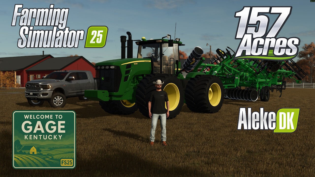 FS 25 // GAGE KENTUCKY // 157 ACRES E CONJUNTO NOVO!!!