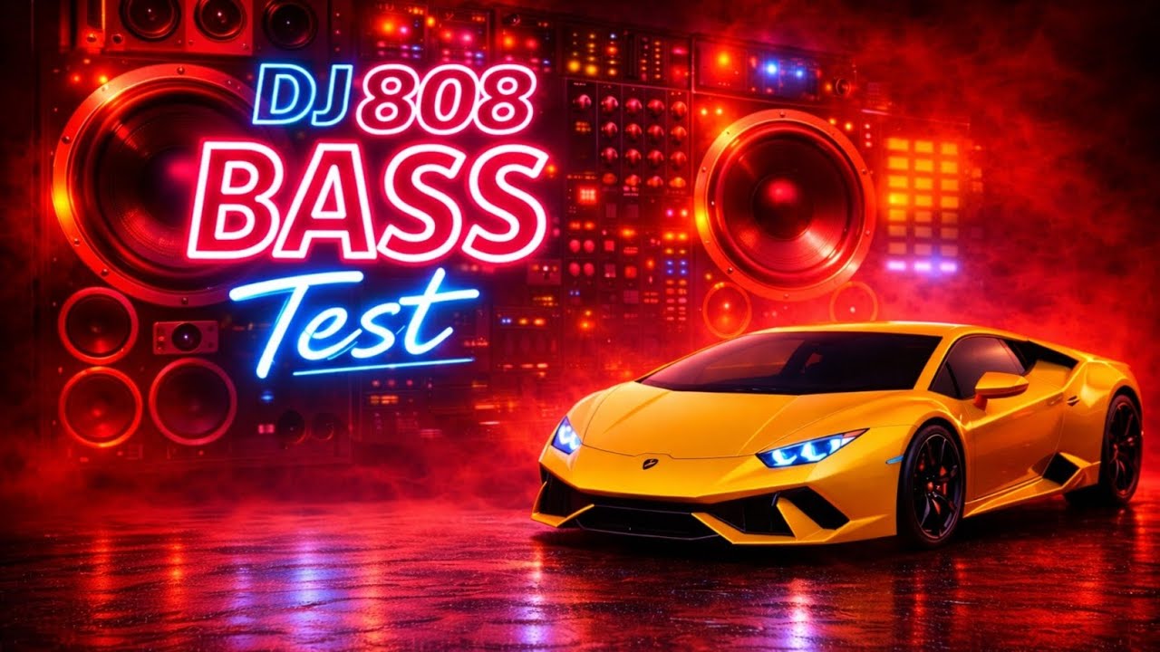 🔥 DJ 808 Bass Test – Earth Shake Mode | Extreme Subwoofer Flex & Deep 808 Drop