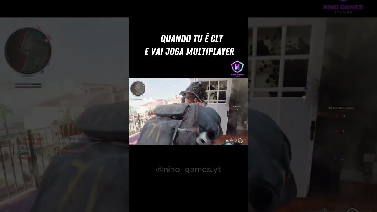 Quando tu é CLT e vai joga Multiplayer 