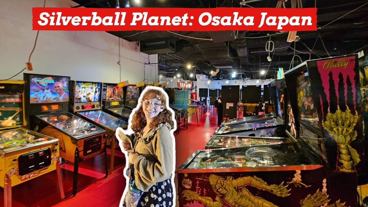 Silver Ball Planet Osaka: Pinball Paradise in America‑Mura!