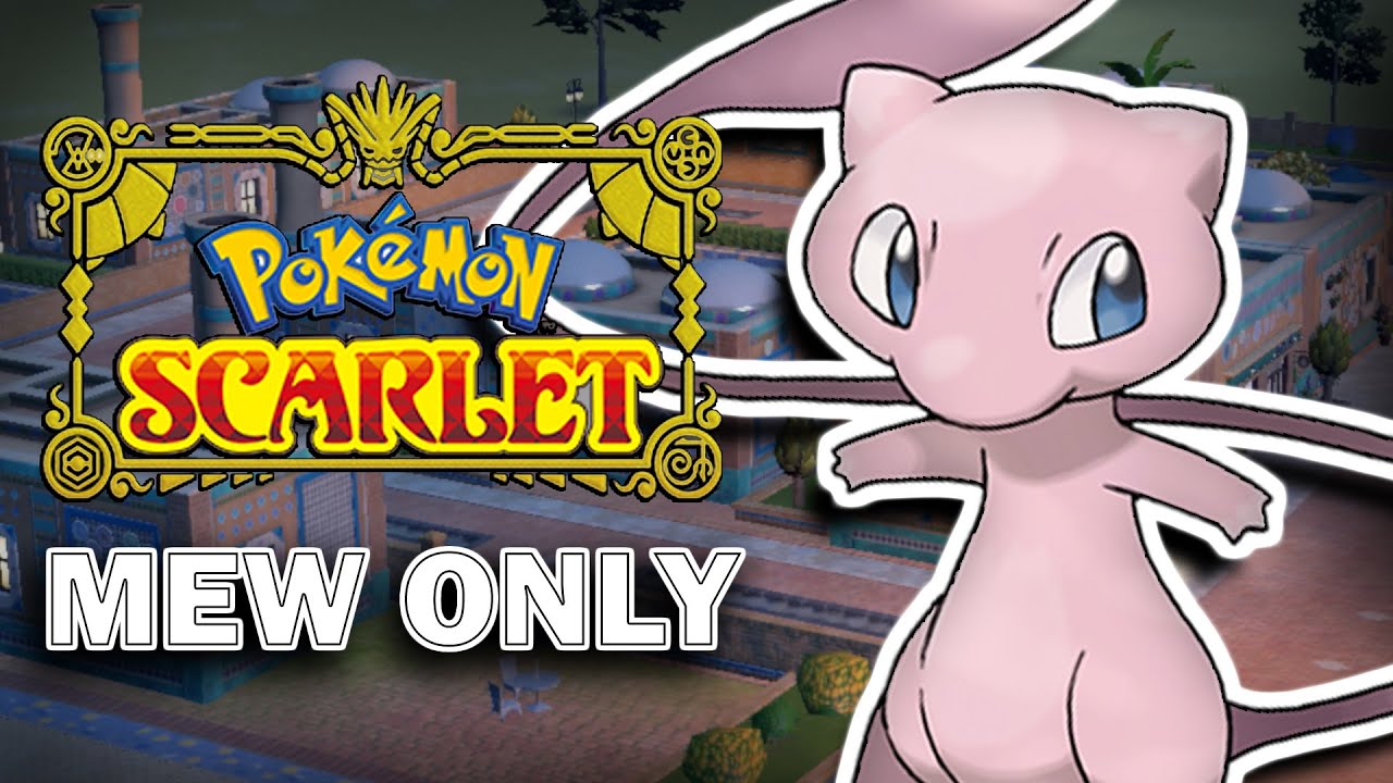 Pokemon Scarlet, но только с MEW?