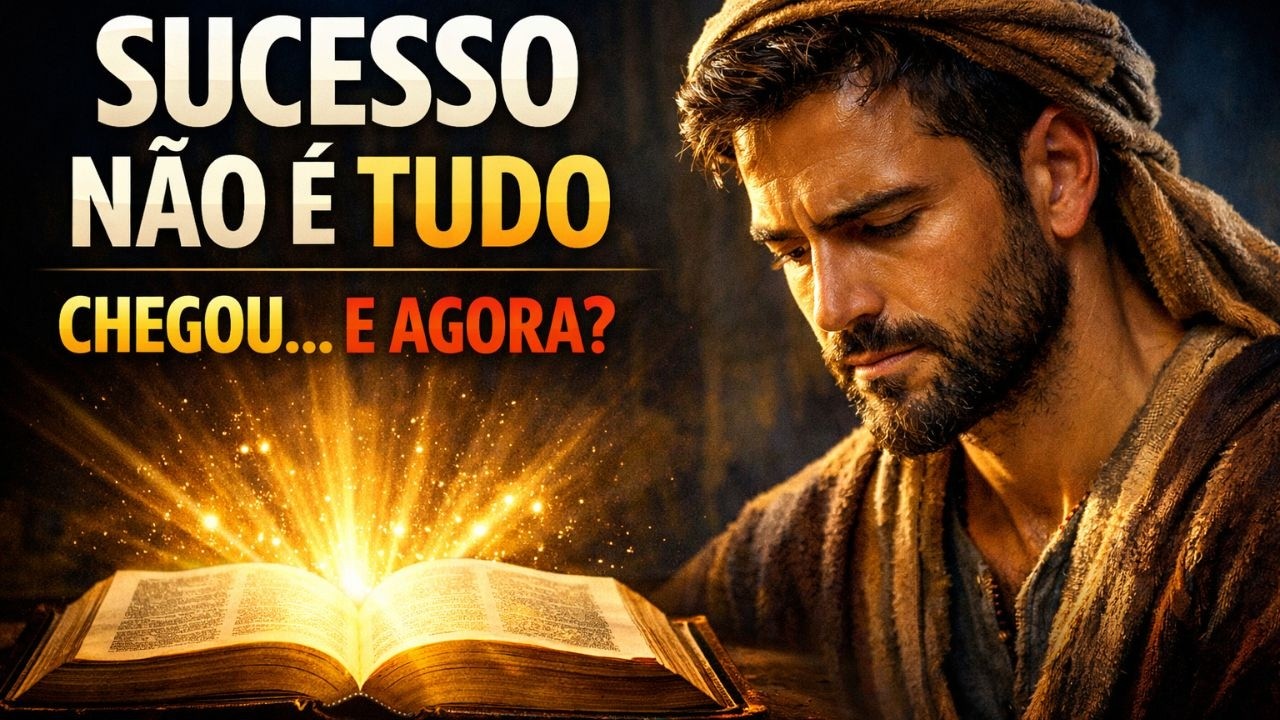 V043 - SUCESSO: NÃO É SOBRE CHEGAR LÁ — É SOBRE QUEM VOCÊ SE TORNA QUANDO CHEGA - (GÊNESIS 42)
