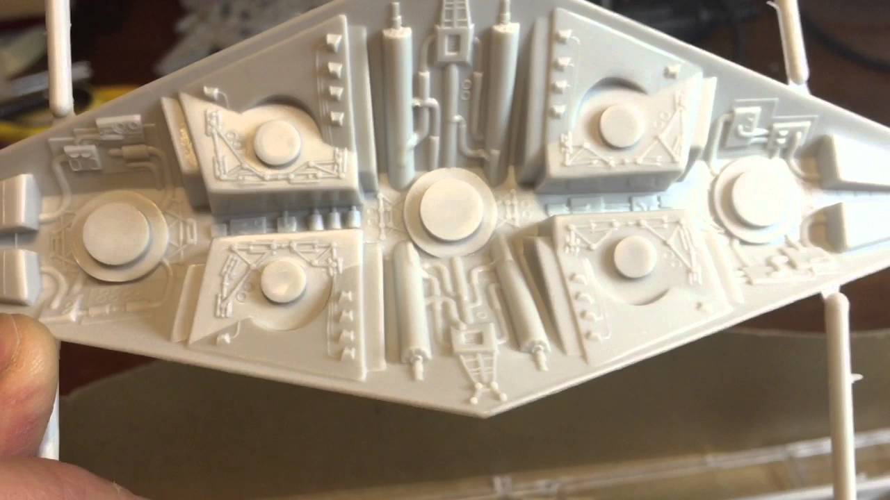 Star Destroyer MPC/ERTL kit review/ build plan Part 1