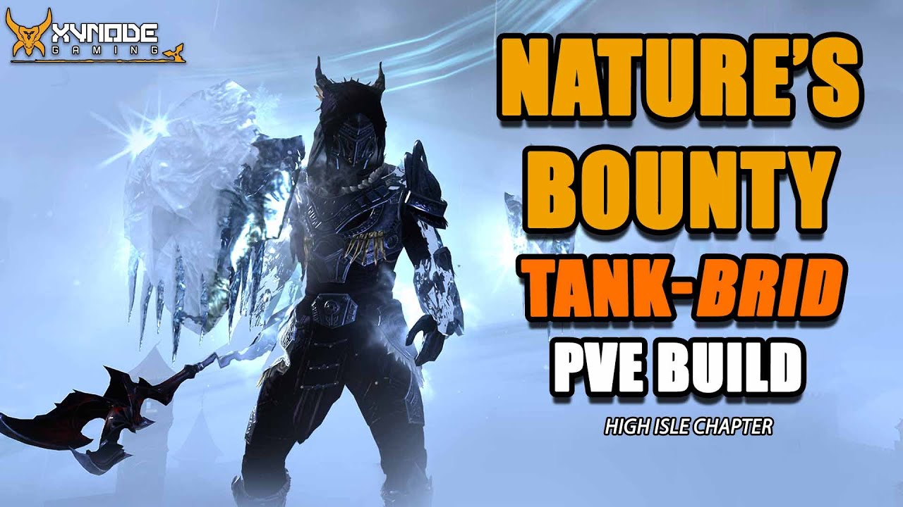 ESO - Nature's Bounty - Hybrid Warden TANK build - High Isle Chapter