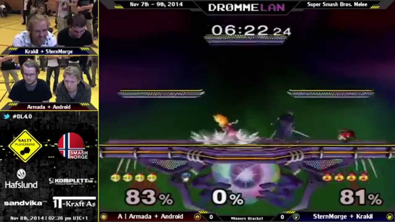 DL4.0 - Armada + Android Vs. SternMorge + Krakil - Melee Teams Winners Bracket