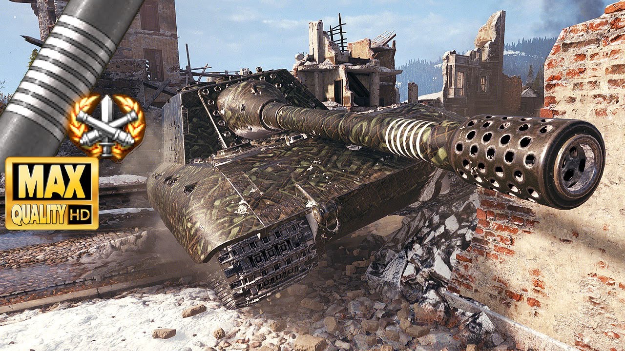 Jagdpanzer E 100: Destroyer fights for the 3rd mark - World of Tanks