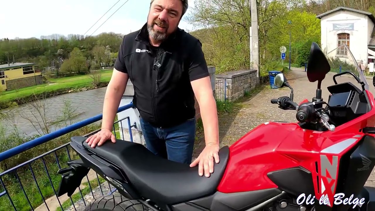Honda 500 A2: Hornet VS NX, et pour 10 kg de plus ? #honda #hondahornet500 #hondanx500 #hondaa2