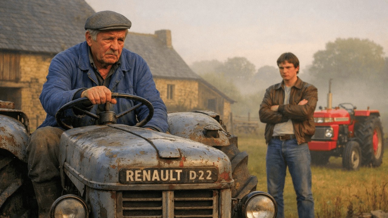 En 1967, tous achetaient des tracteurs neufs à crédit… Lui, il garda son vieux Renault
