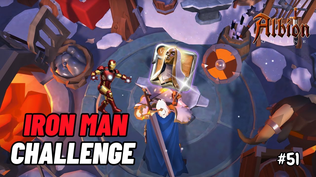 Avalońska kapuza 6.3?! Iron Man challenge! #51 - Albion Europa - Albion Online