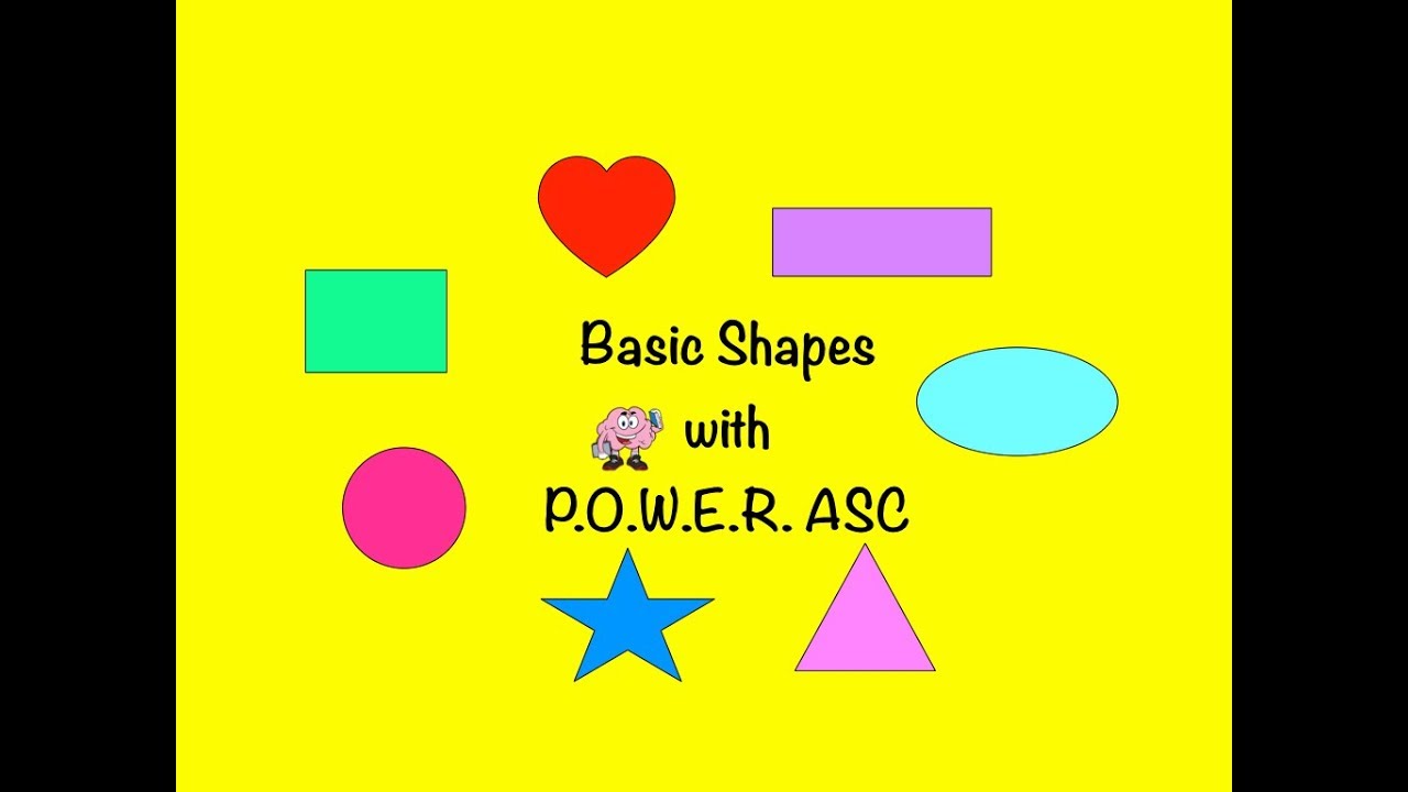 Basic Shapes with POWER ASC | PreK | Kindergarten