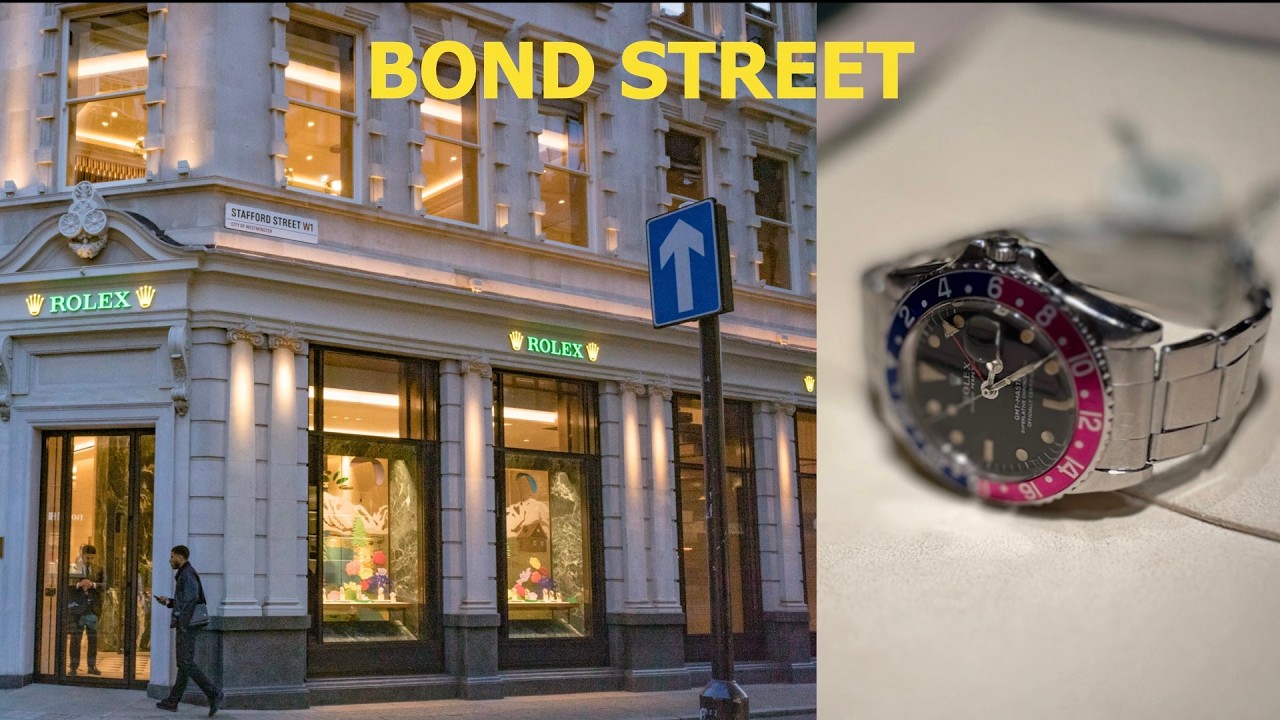 Как найти редкие часы Rolex в Лондоне