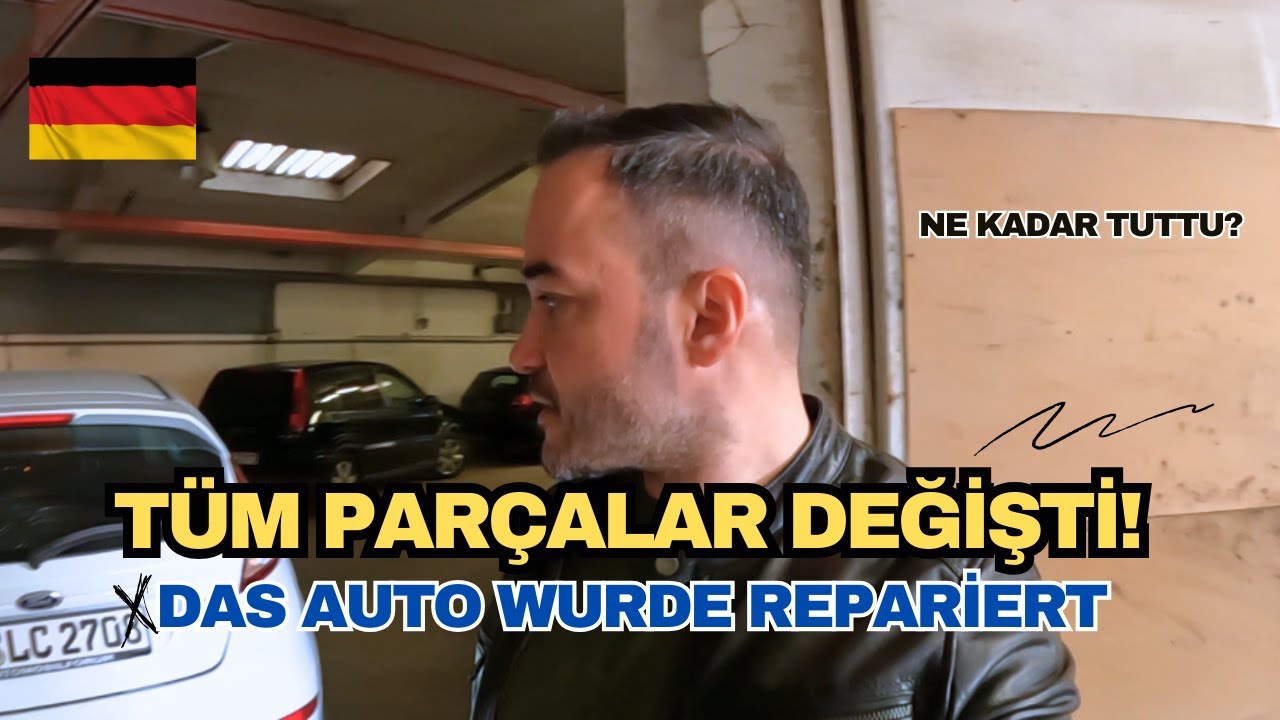 Aracımın Büyük Bakımı Yapıldı| Parça Fiyatları + İşçilik #almanya #automobile #almanyadayasam